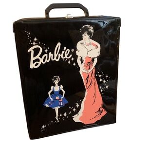 Barbie Doll 50th Anniversary Fashion Carrying Case Vinyl Reproduction 2008